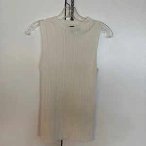 THEORY LONG SLEEVELESS TOP